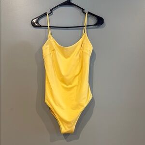 H&M Yellow One-Piece Swimsuit